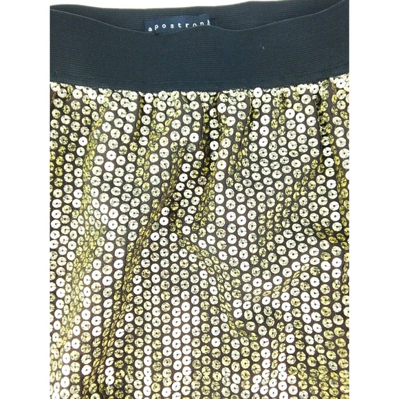 Apostrophe Womens Skirt Sz S Sequins! - Picture 5 of 8